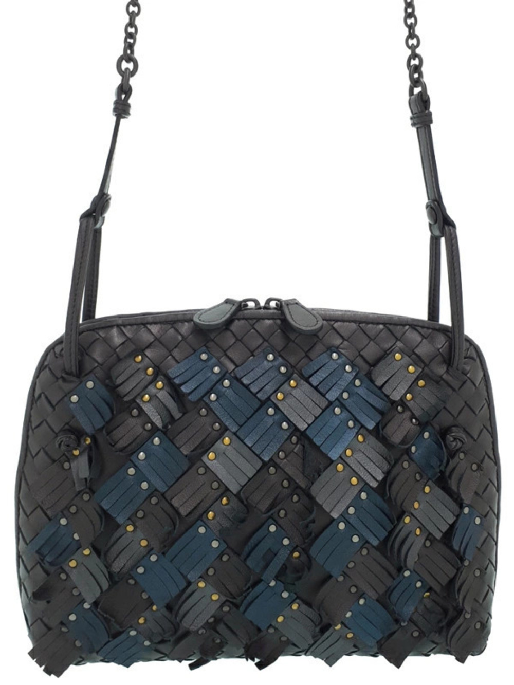 Bottega Veneta Intrecciato Chain Shoulder Bag